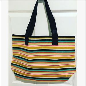 NWOT ‼️ Waterproof Striped Large 🏖Beach Tote 👌